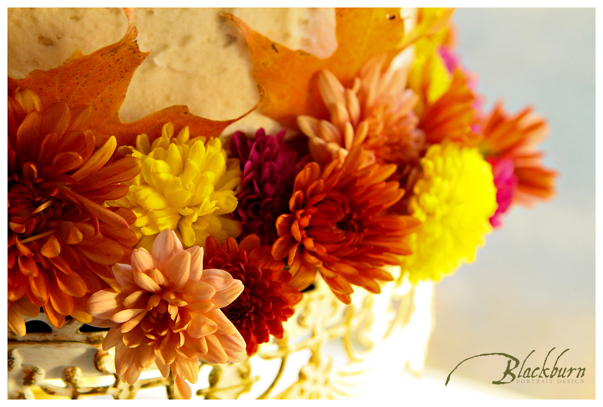 Fall Wedding Cake Photo