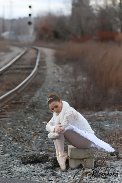 Winter Dance Portrait