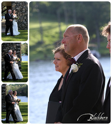 Outdoor Albany Wedding Ceremony Photos NY