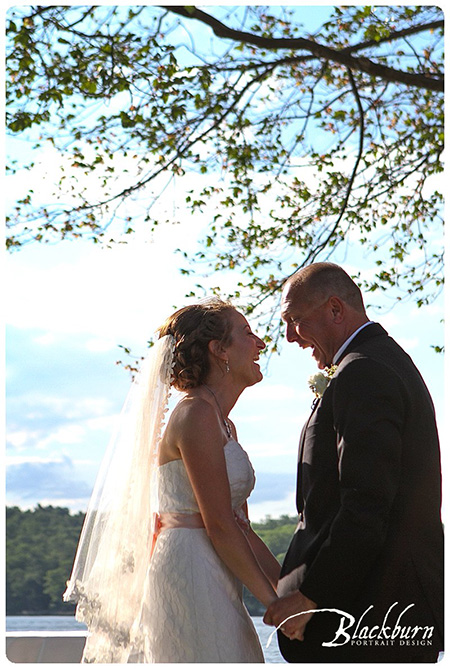 Wedding Photos Outdoors Crooked Lake House