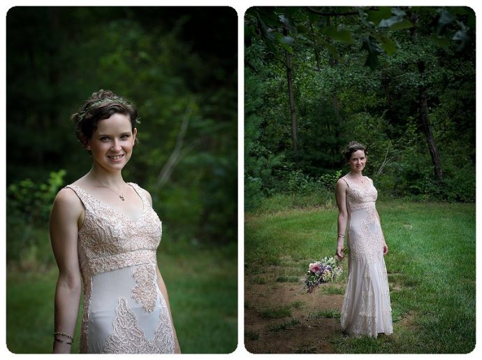Intimate Forest Wedding in Saratoga NY