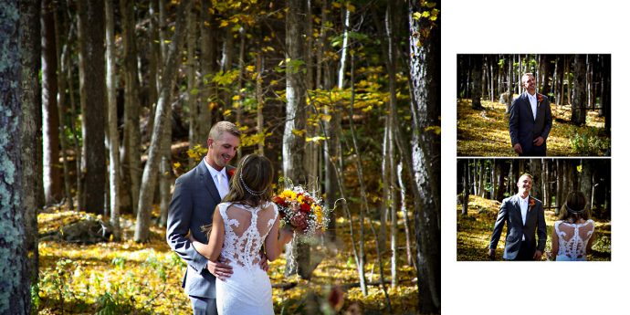 Windham Mountain Catskills First Look Wedding Photos