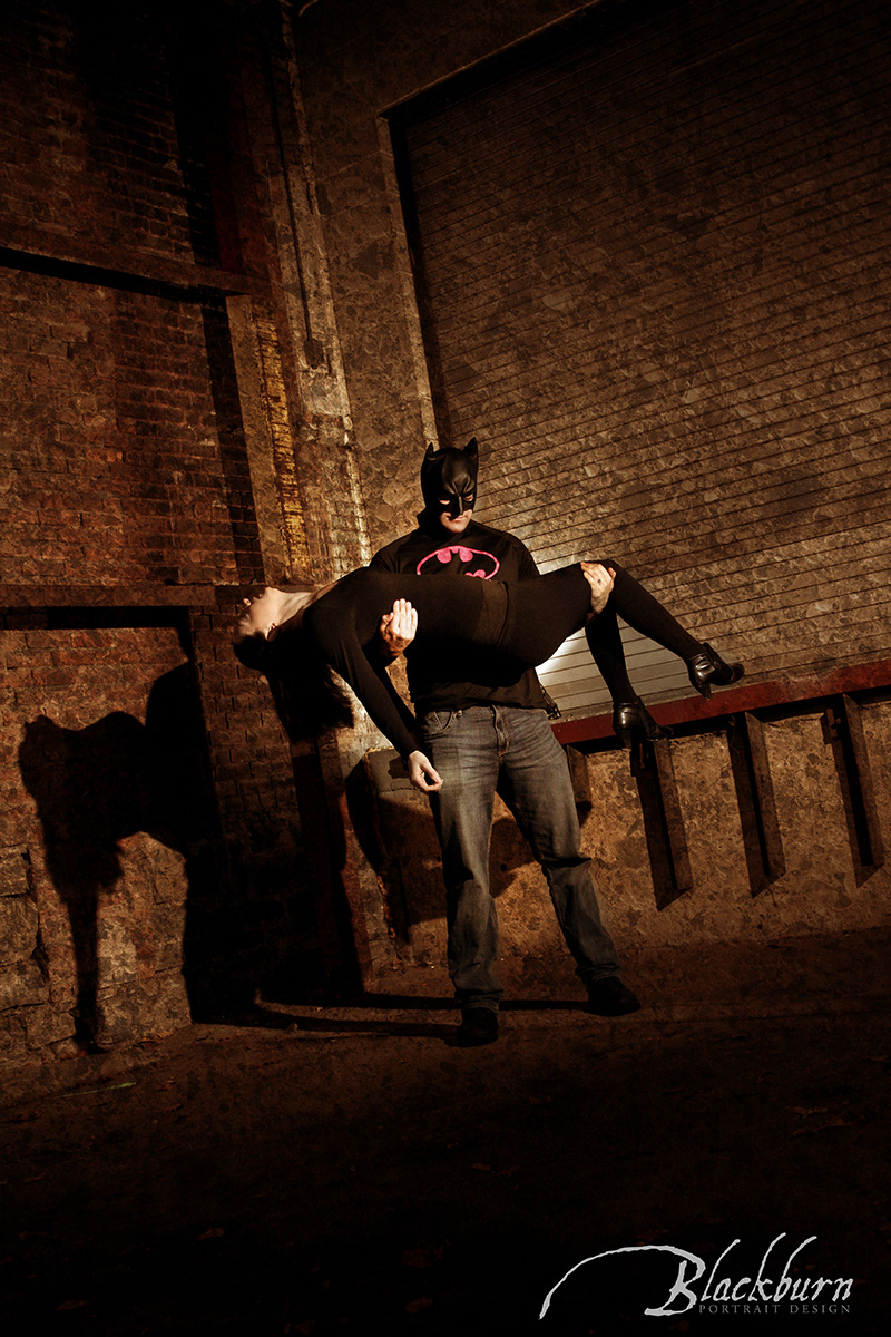 Batman Engagement Photo Session