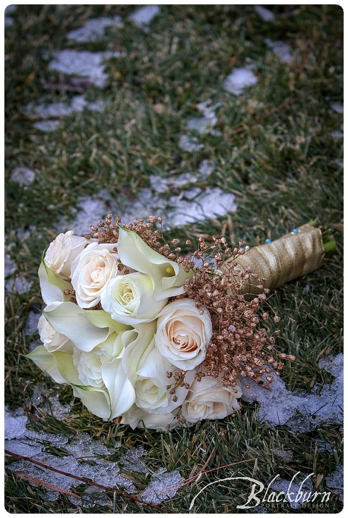 Winter Wedding bridal bouquet