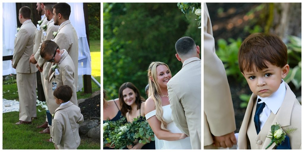 Intimate Wedding Ceremony Photos Saratoga NY