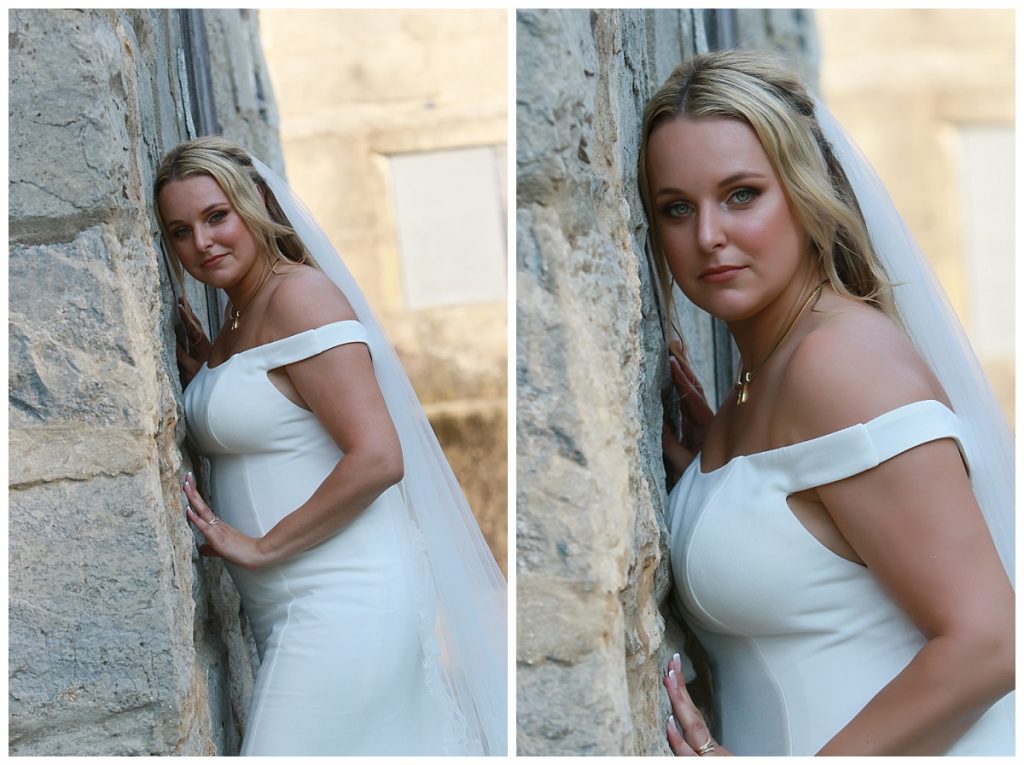 Contemporary Bridal Portrait Photo