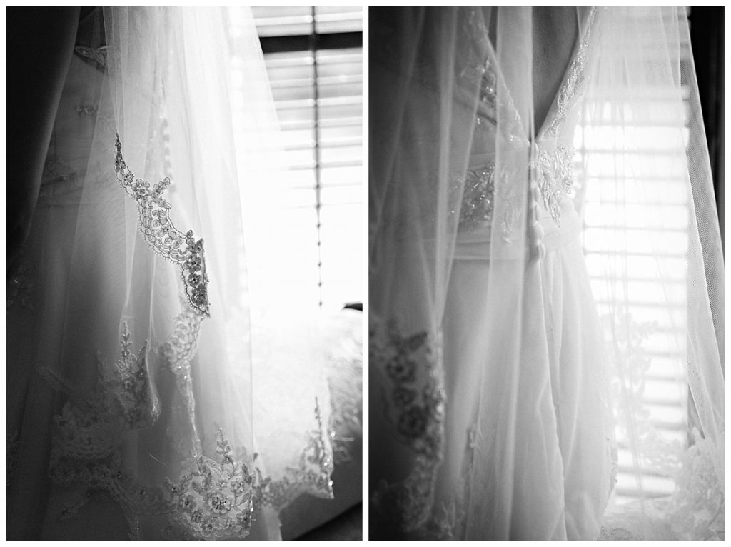 Wedding Dress Detail Photo