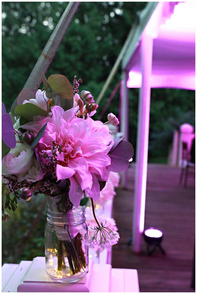 Tented Wedding Decor Photo