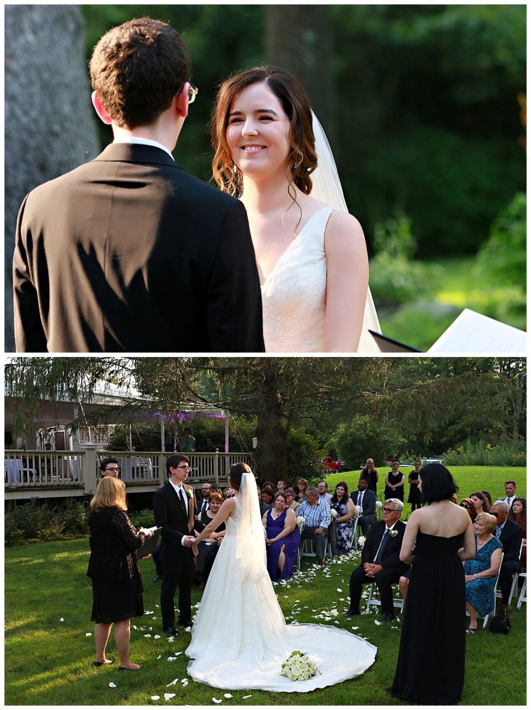 Outdoor Saratoga Summer Wedding Photos