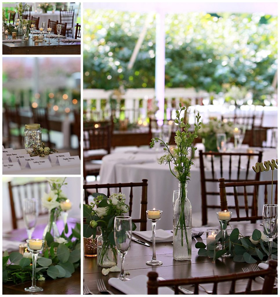 Wedding Tent Decor Saratoga NY