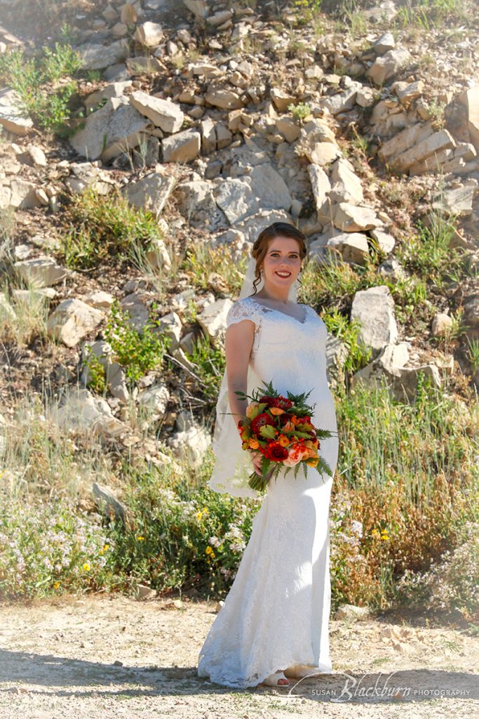 Utah Mountain Bridal Image