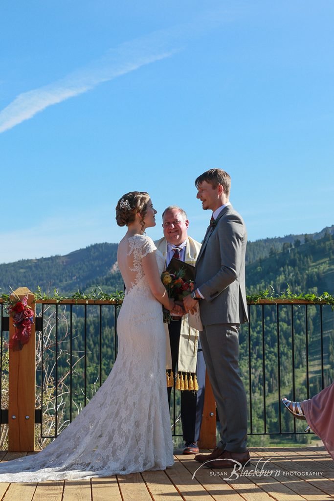 Utah Mountaintop Wedding Ceremony