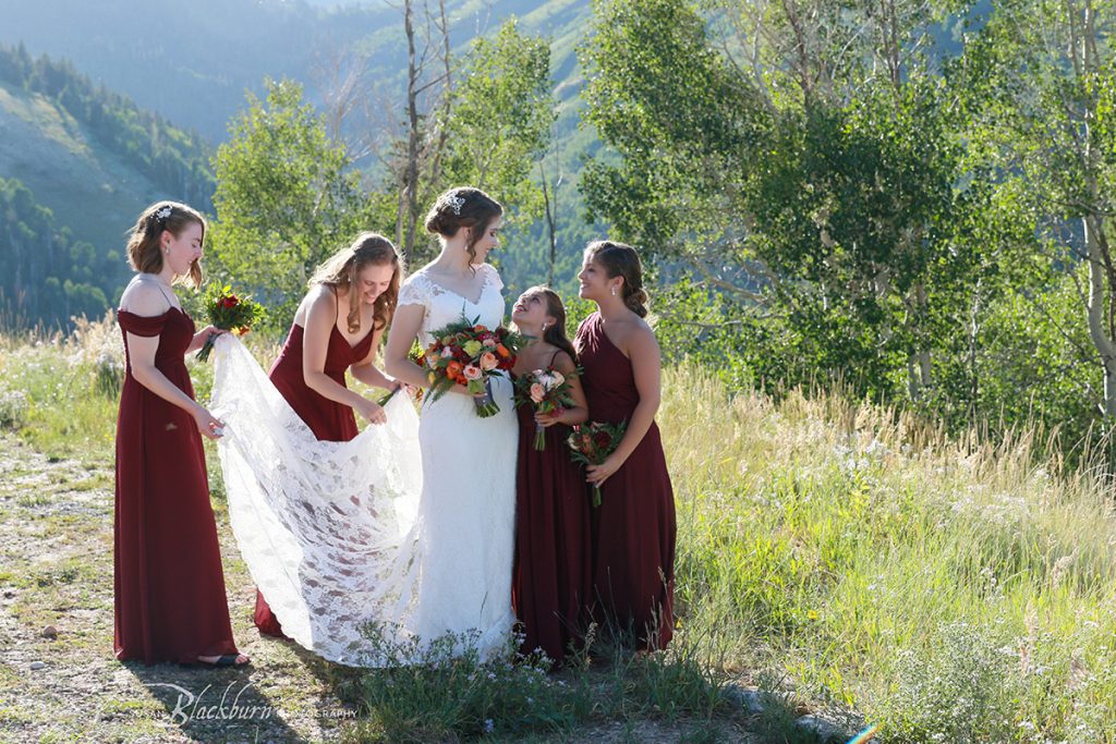 Park City Utah Bridal Party Photo