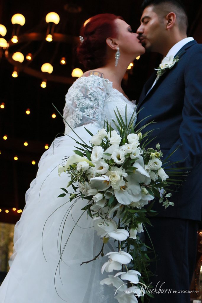 Rustic Fall Barn Wedding Photo