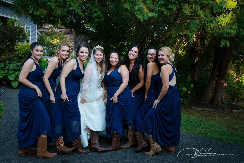 rustic Cowgirl Bridesmaid Photo