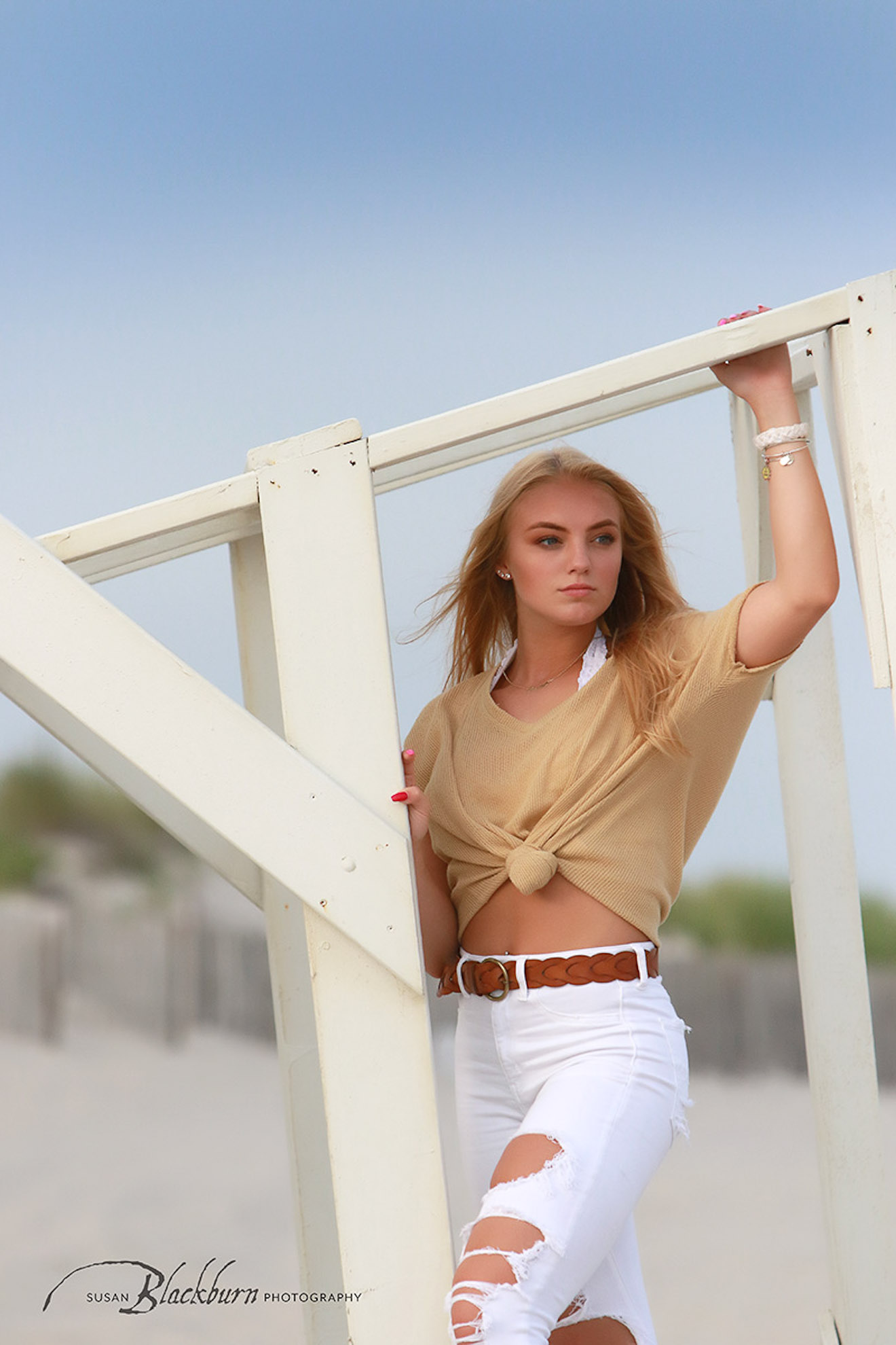 Fire Island Beach Senior Portraits