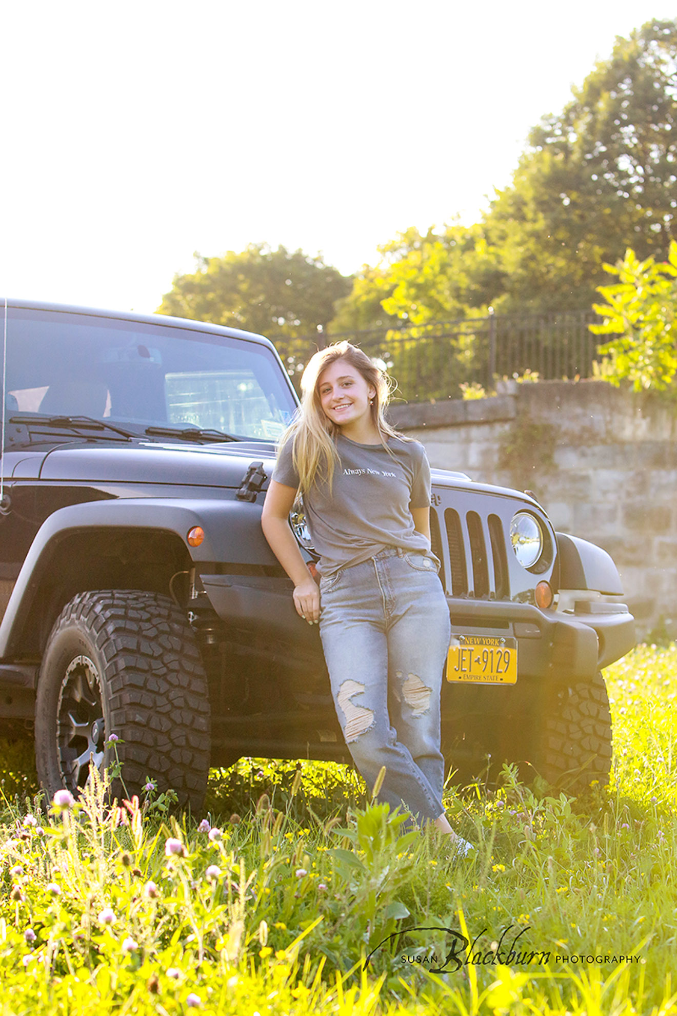 Outdoor Senior Portraits Saratoga NY