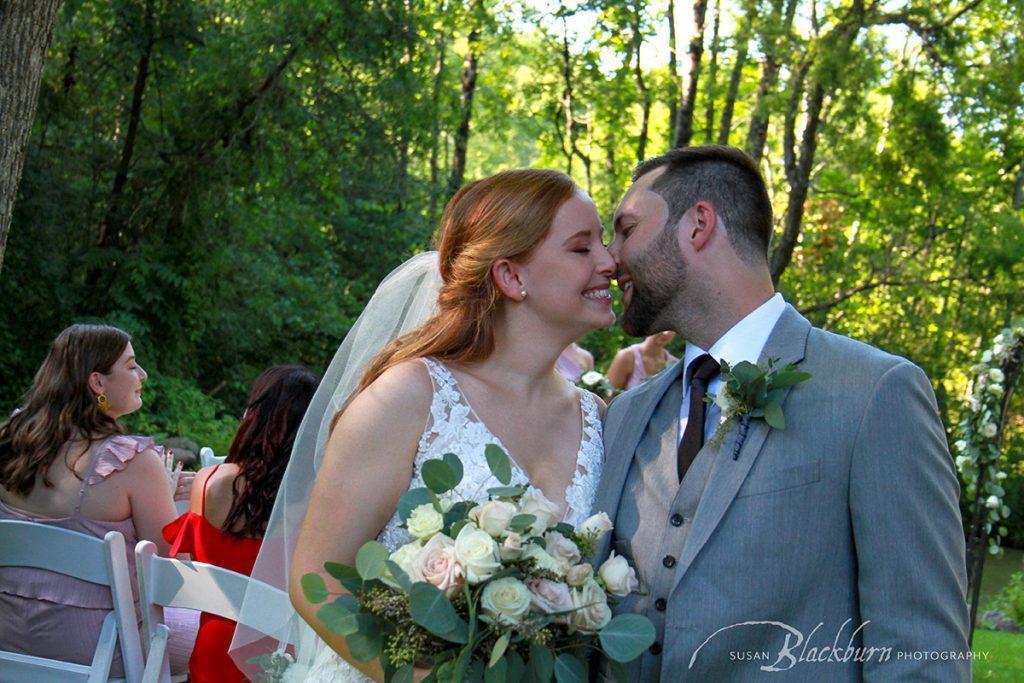 Outdoor wedding Ceremony Photo in Upstate NY