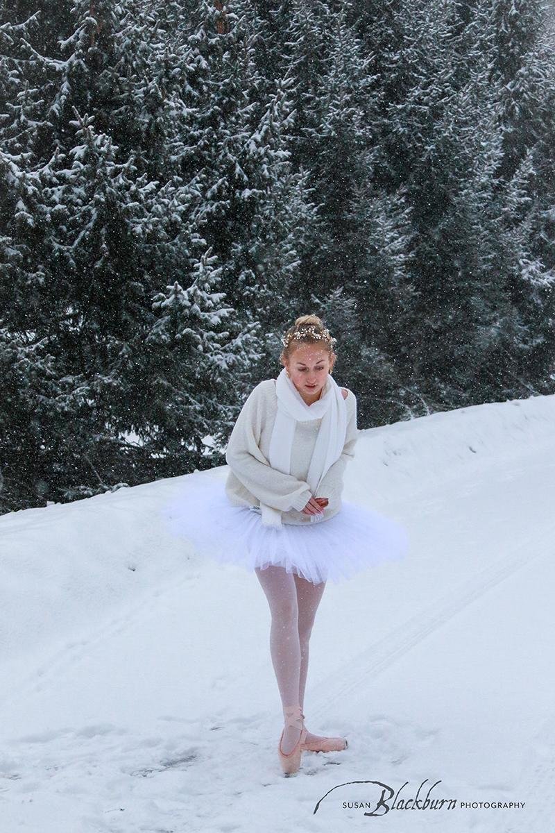 Snow Queen Photoshoot  Dance Photography Session