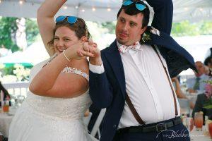 Summer Saratoga Mansion Tent Wedding Photos