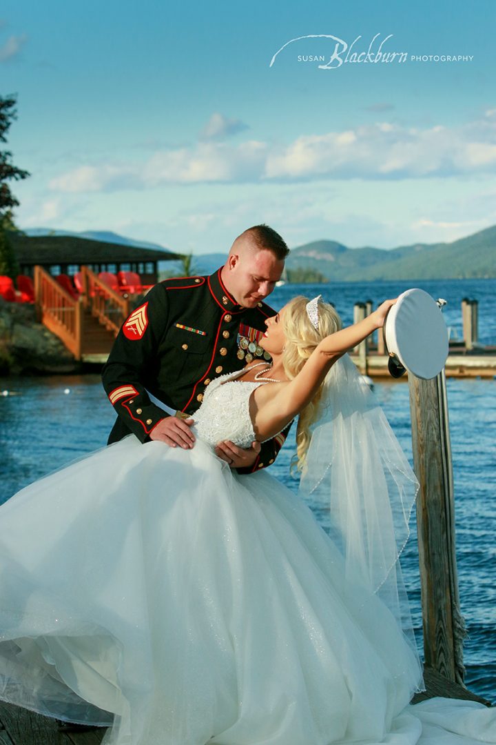 The Boathouse Lake George Wedding Photo