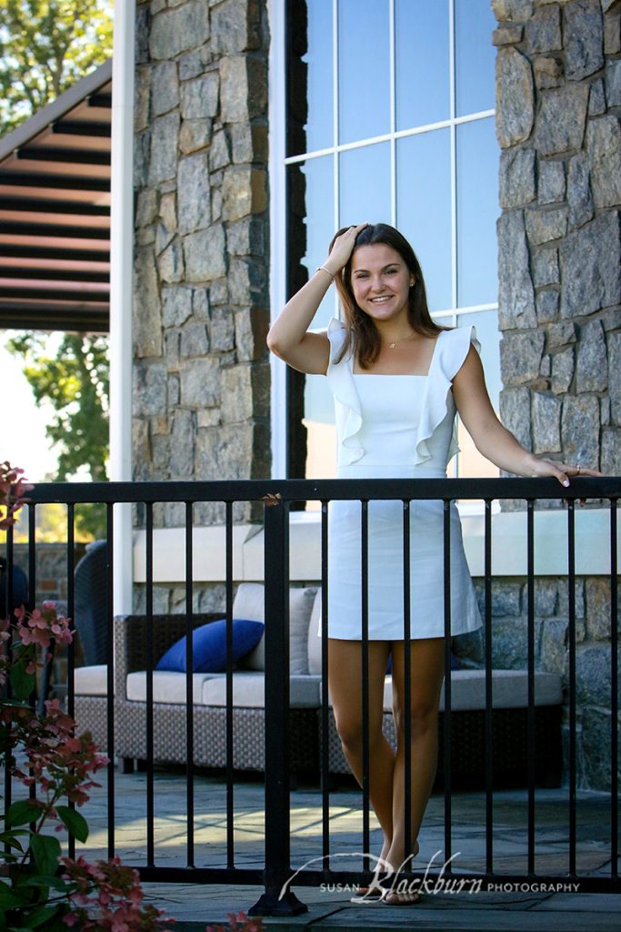 Senior Portrait at Saratoga National 