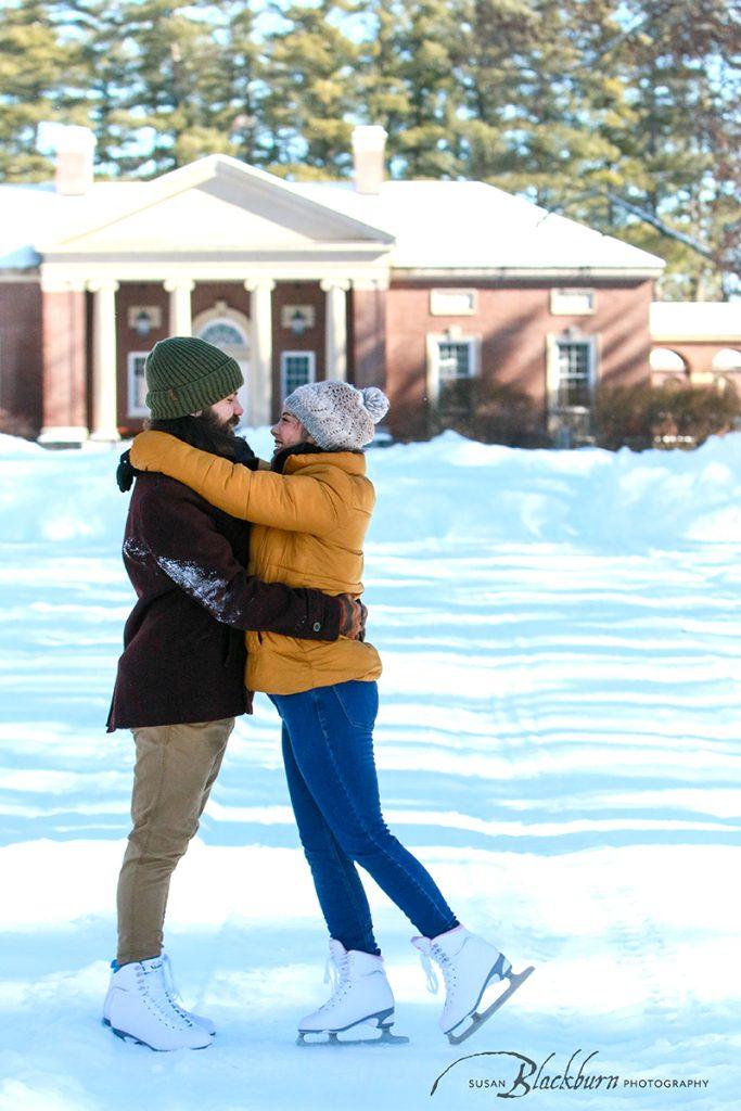 Engagement Photos in the Snow