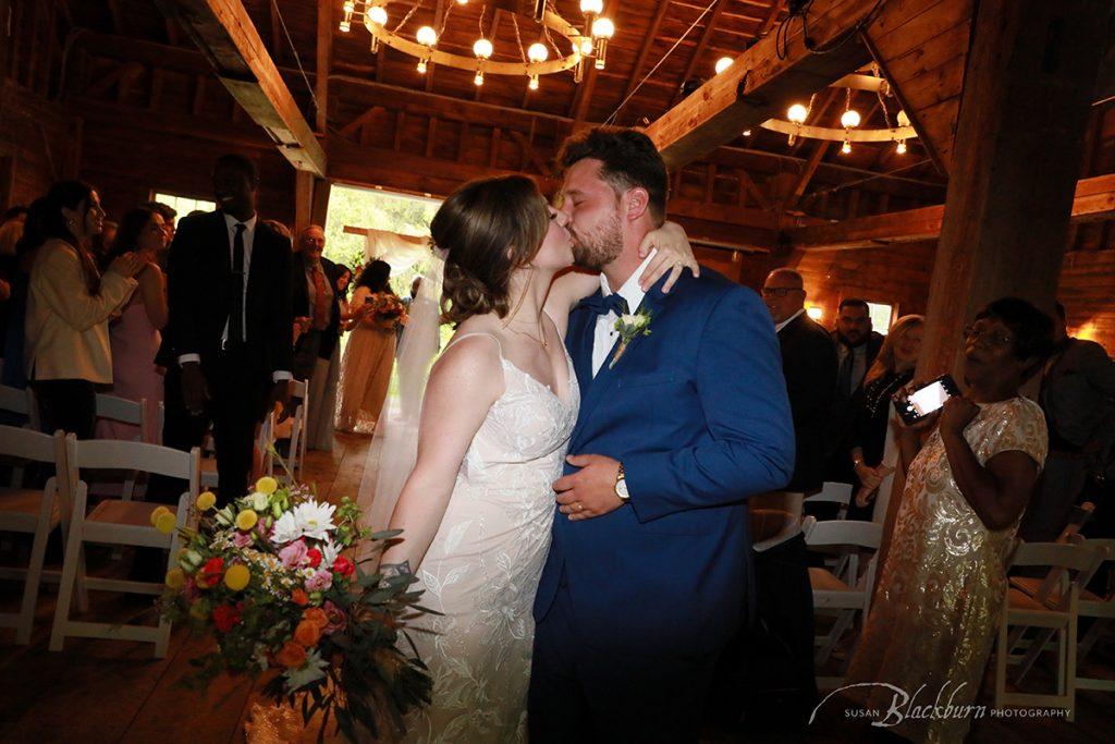 Rustic Barn Wedding Ceremony Saratoga NY