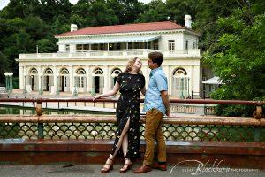 Prospect Park Boathouse Engagement Photos