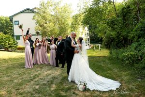 Summer Wedding in Saratoga at Longfellows