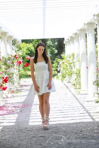 Yaddo Gardens Saratoga Springs NY Senior Portrait Session Photo