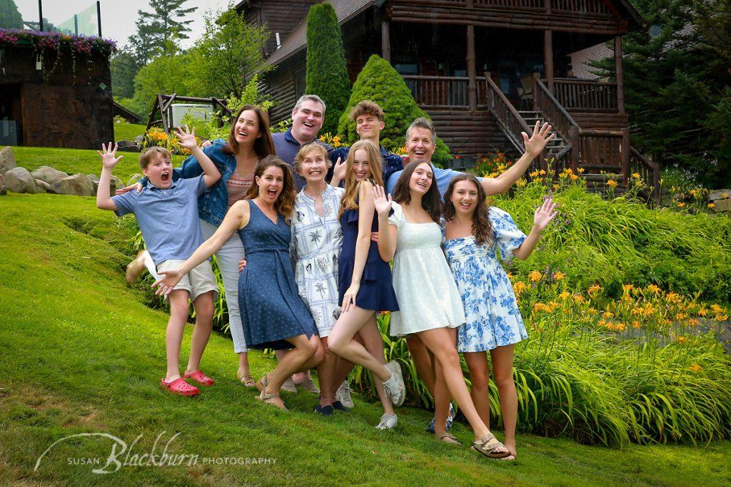 Summer Family Portrait Lake George Photographers