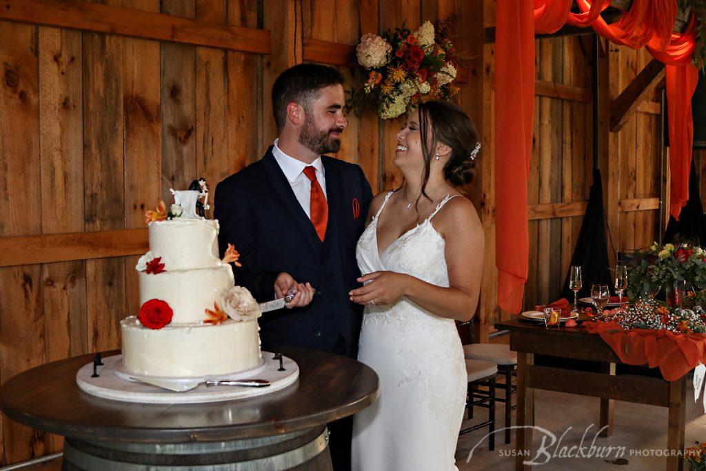 Rustic Barn Wedding Reception Photos
