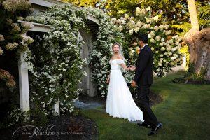 Romantic Victorian Garden Wedding Photo Saratoga NY