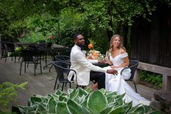 Summer Garden Wedding Photo in Saratoga NY
