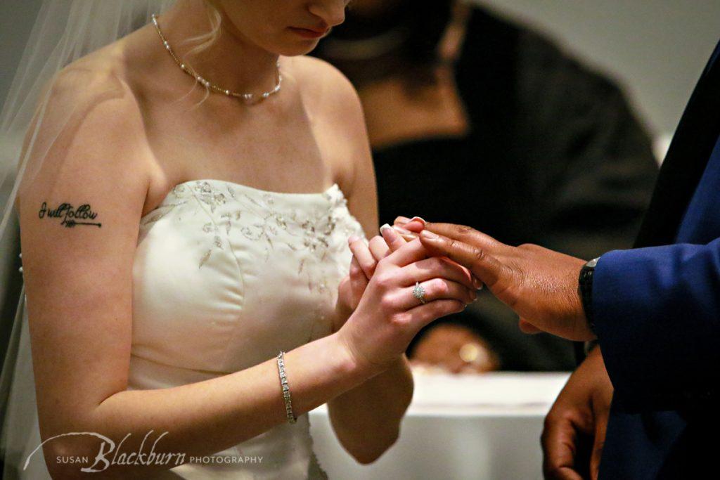 Excelsior Springs Winter Wedding Photo