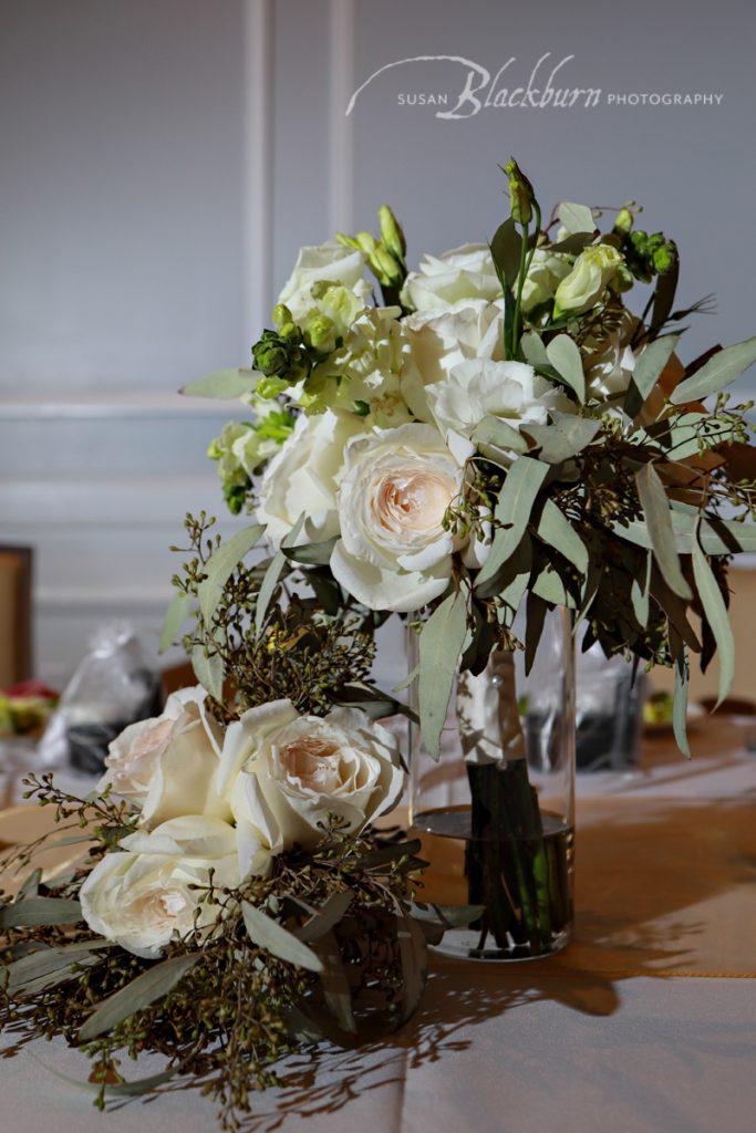 Winter Wedding Floral Decor Saratoga Photographers