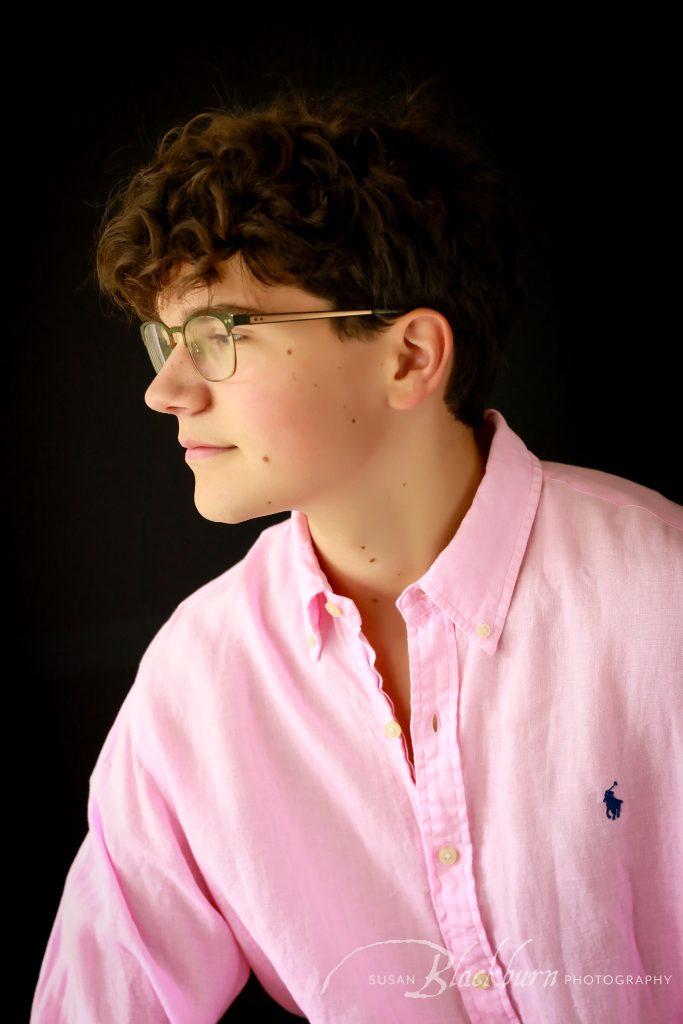 Indoor Studio Senior Portrait 