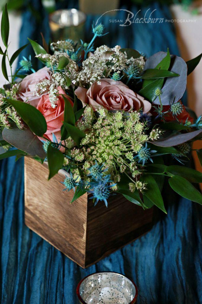 Barn Wedding Reception Detail