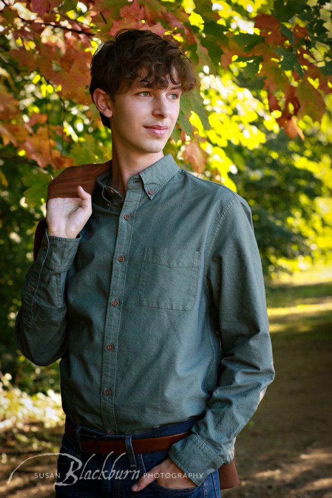 Fall Senior Portraits Saratoga NY