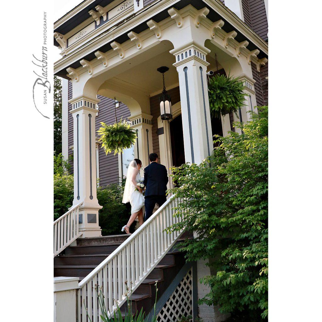 Summertime Wedding Photos at the Mansion Saratoga