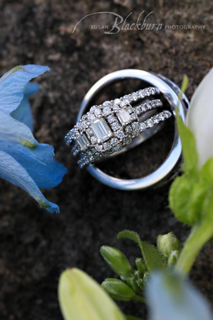 Intimate Saratoga Summer Wedding Photos Ring Shot