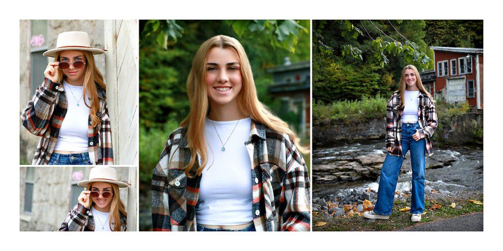 Location Senior Portrait Session in Upstate NY