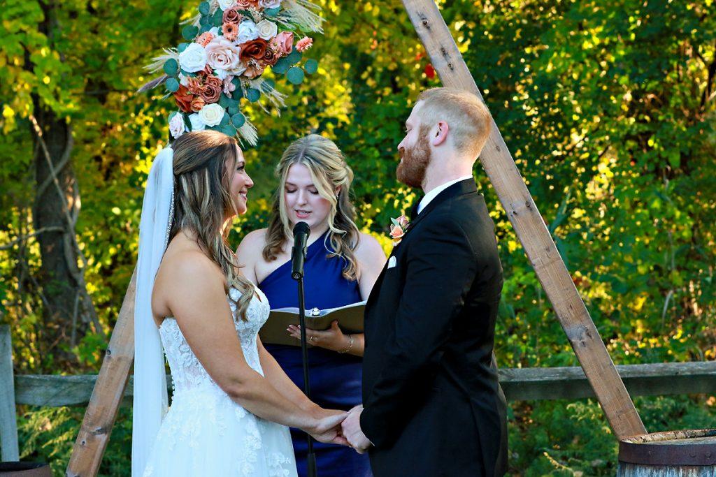 Wedding Ceremony Saratoga Winery