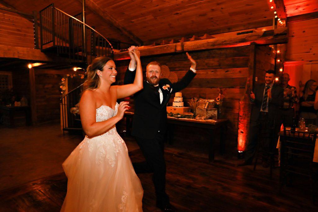 Saratoga Winery Wedding Reception 