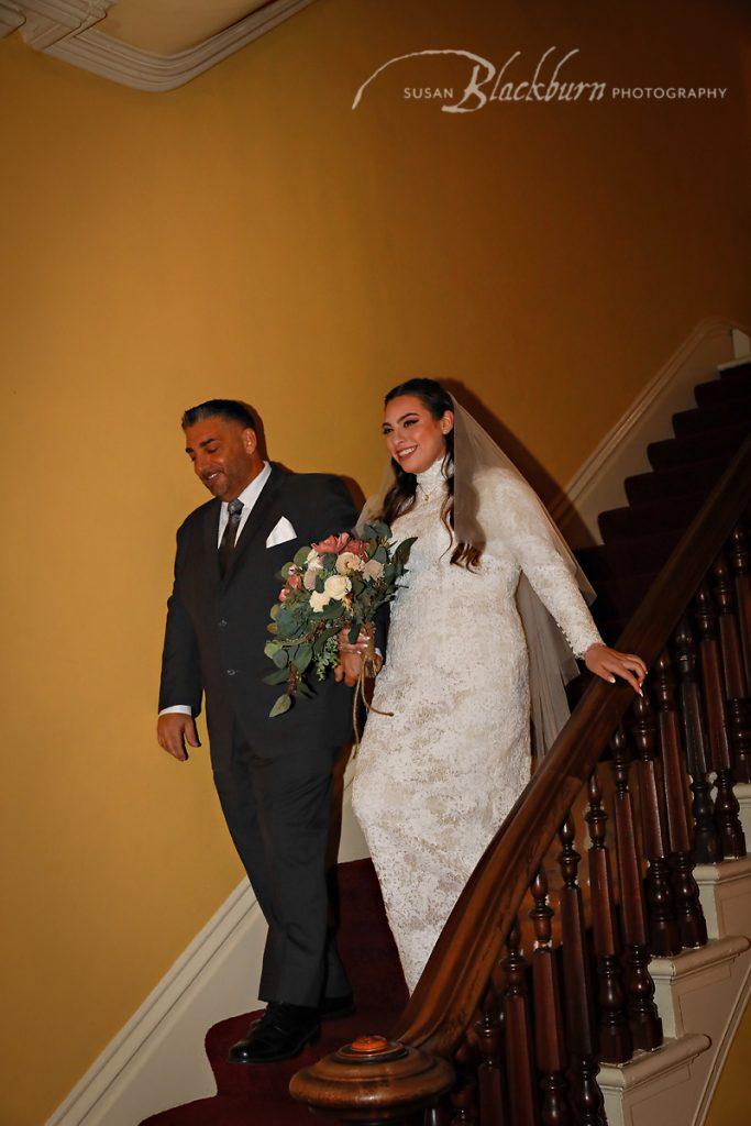 Saratoga Mansion Inn Wedding Photo