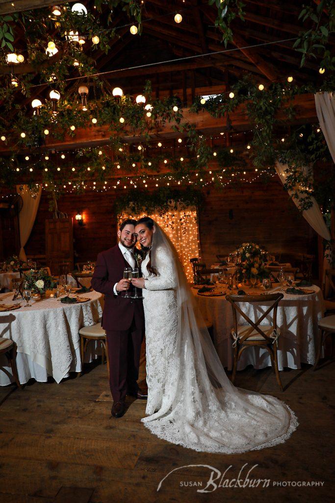 Elegant Rustic Barn Wedding Photos Saratoga NY