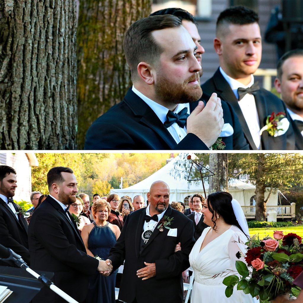 Saratoga Springs NY Intimate Midweek Wedding Photos