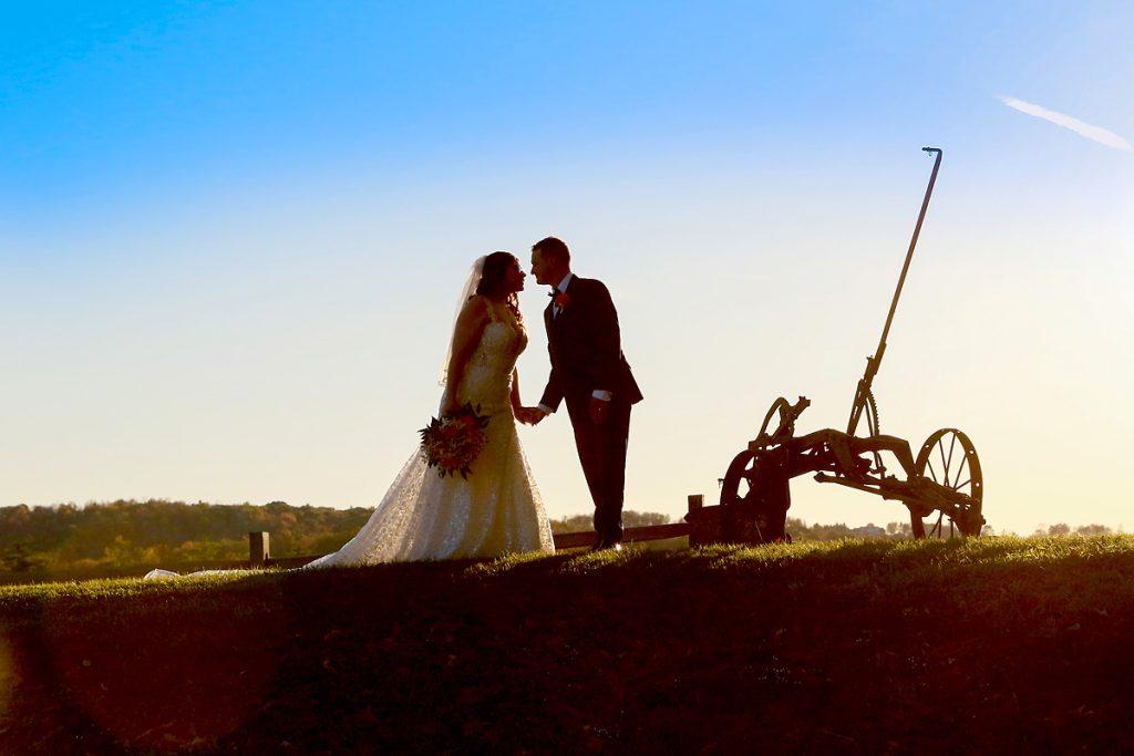 Photo of a Rustic Fall Barn Wedding in Upstate NY