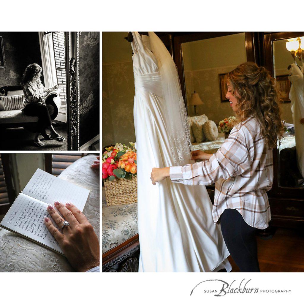 Saratoga Mansion Wedding Getting Ready photos
